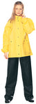 T/M 2pc Pvc Rainsuit Yl/Bk Sml 84414