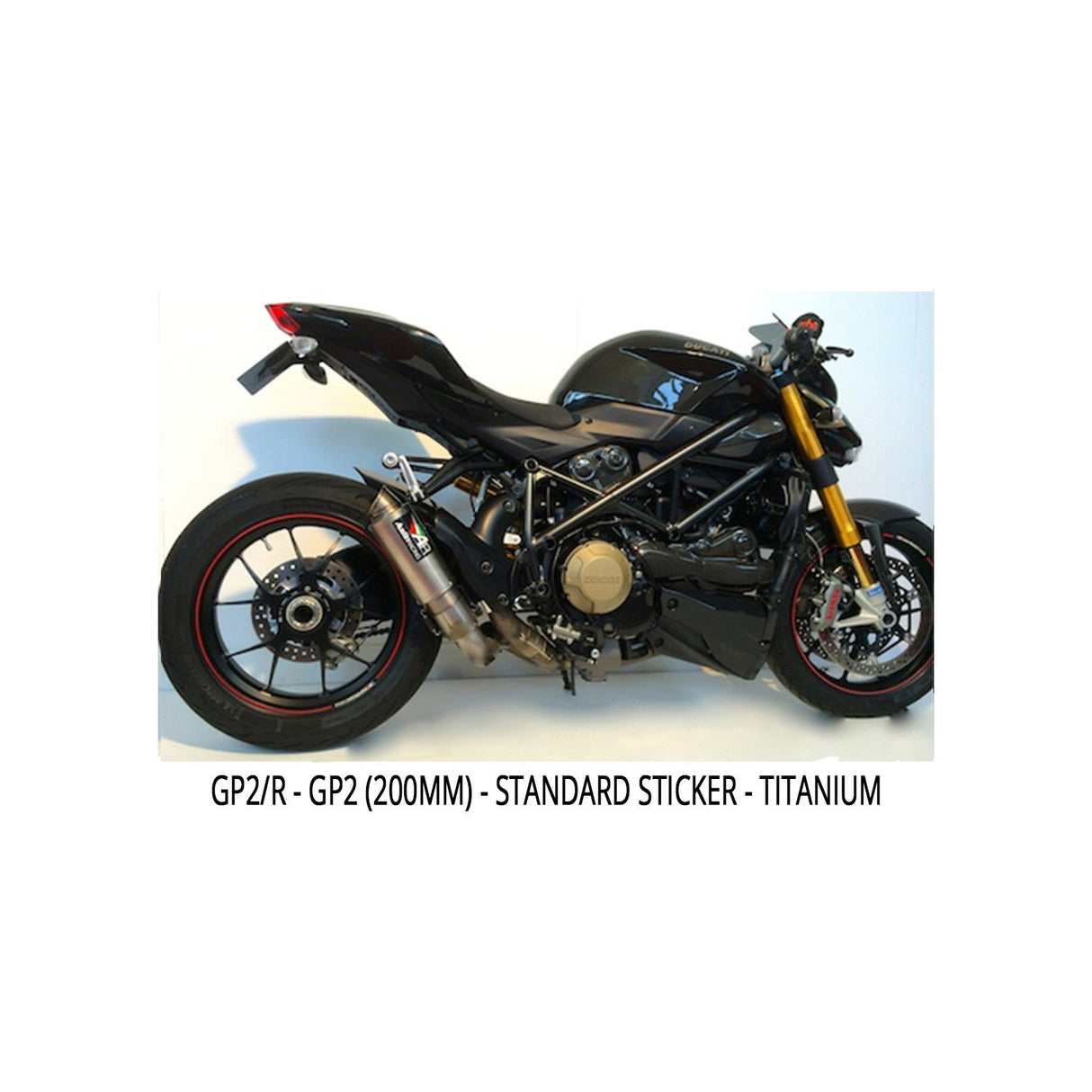 Austin Racing 848 & 1098 STREETFIGHTER GP1/R & GP2/R DE CAT RACE EXHAUST SYSTEM