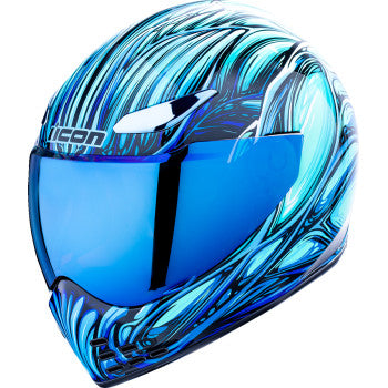 ICON Domain™ Helmet - Nouveau - Blue - Large 0101-18533