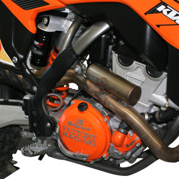BOYESEN Clutch Cover - Orange - KTM/Husqvarna 125/150 SX 2023-2025 CC-41CO