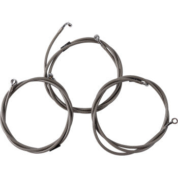 LA CHOPPERS Brake Line - 24"+ - '08-'10 FL Glide LA-8059B08