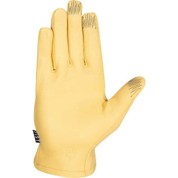 FIST HANDWEAR Glove The Rig Leather Yellow Sm F-GR-01325-S