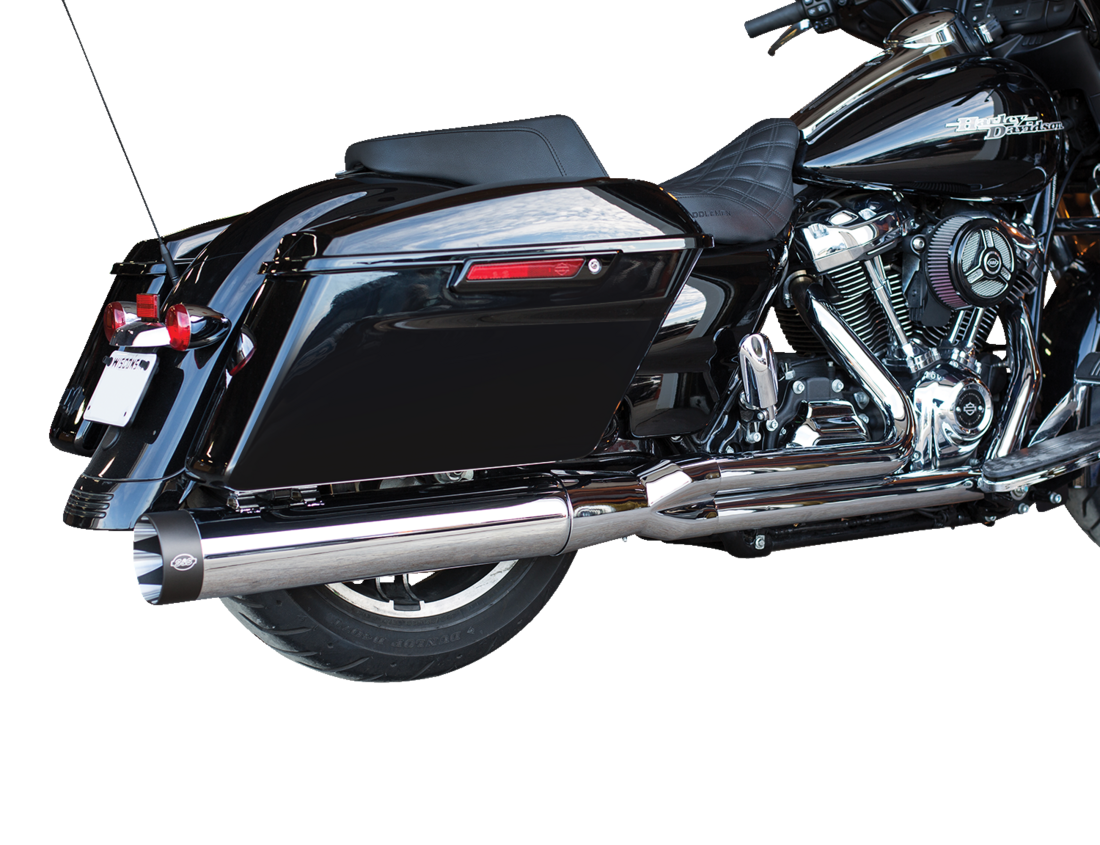 S&S CYCLE 50 State 2:1 Sidewinder® Exhaust - Chrome 550-0758D