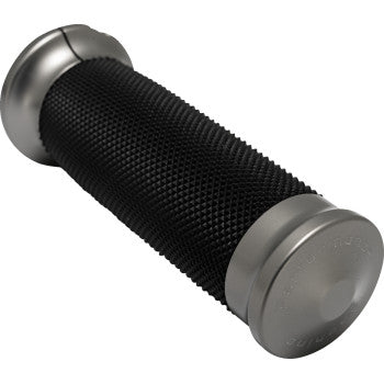 PERFORMANCE MACHINE (PM) Grip Pm Contour Gun Metal Gray Tbw 24-25 Touring 25 Softail 0063-2105M-GU
