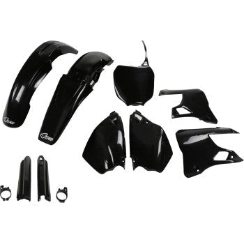 UFO Body Kit - Black - YZ 125/250 '00-'01 YAKIT303F@999