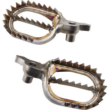 MOOSE RACING Titanium Footpegs - YZ 250 F /YZ 450 F /Gas Gas 250F /450F 2023-2024 50610-SPTF-23M