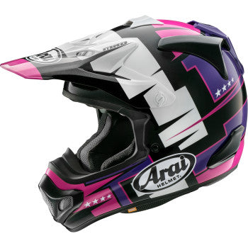 ARAI HELMETS VX-Pro4 Helmet - Battle - Purple - XS 0110-9376