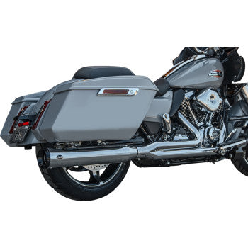 S&S CYCLE 2-into-1 GNX Exhaust System - Race Only - Chrome - Touring 550-1168