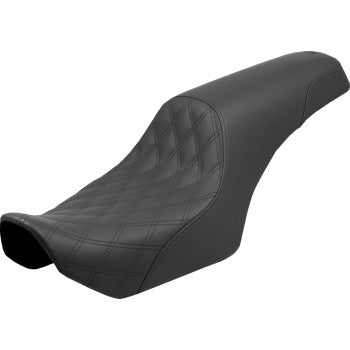 SADDLEMEN Seat - Profiler™ - Black - Lattice Stitch - Nightster '22-'25 822-11-149