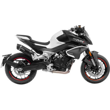 LEOVINCE LV One EVO Slip-On Muffler - Black CF Moto 800NK 2024 14444EBU