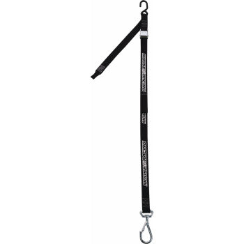 MOOSE RACING 1-1/2" Tie-Downs with Swivel Hooks - Black 3920-0527