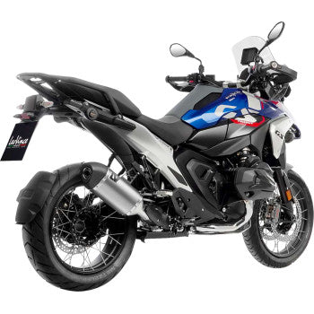 15604U LEOVINCE LV-14 Slip-On Muffler - Stainless Steel - R 1300 GS/ Adventure 2024-2025 1811-4749