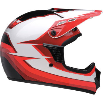 Z1R Child Dirt Maxx Helmet - Vortex - Red/White - L/XL 0111-1743