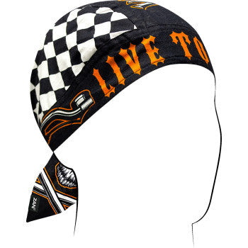 ZAN HEADGEAR Flydanna® Head Wrap - Ride To Live Z310