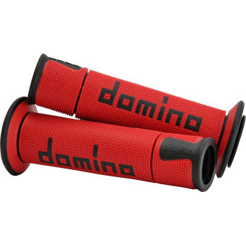 IN STOCK DOMINO A450 Grips - Domino - Red/Black A450A45041C4042B7-0