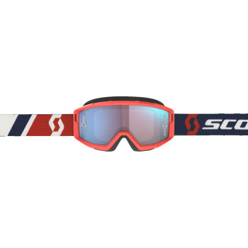 SCOTT Primal Goggle - Red/Blue - Blue Chrome Works Lens 278597-1228349