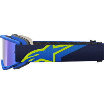 ALPINESTARS GOGGLES Goggle Vision 5 Corp Blue/Ylw Mirror-Blue 5101825-7288