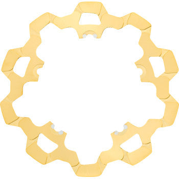 LYNDALL RACING Brake Rotor - Front - 11-13/16" - Gold V-Rod /Low Rider 3-222