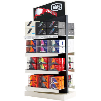 100% Modular Display Tower - 1 of 2 - 48 Goggles 72002-002-12