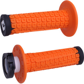ODI Nomad Lock-On Grips - Off-Road - Orange/Black/Black H36NDOB