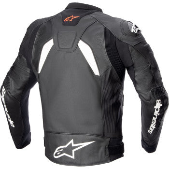 ALPINESTARS GP Plus R v4 Leather Jacket - Black/White - US 48 / EU 58 3100524-12-58
