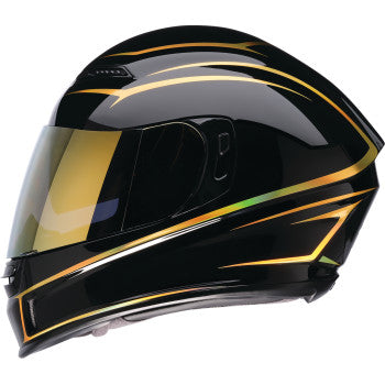 Z1R Jackal Helmet - Foil - Black/Gold - 2XL 0101-18409