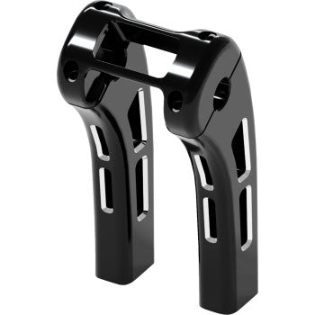MAGNUM SHIELDING Riser Ghost 8" Blk W/ Top Display 2R-0108
