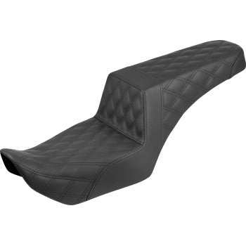 SADDLEMEN Step-Up Seat - Full Lattice Stitch - Nightster '22-'25 822-11-175