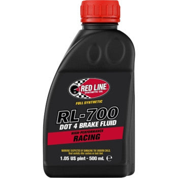 RED LINE SYNTHETIC OIL DOT 4 Racing Brake Fluid - 500 ml 90405