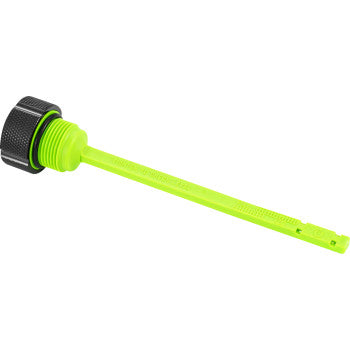 FIGURATI DESIGNS Magnetic Oil Dipstick - Knurled - Black - Indian FD01-MAGDSPP-KN-BLK