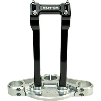 SLYFOX Handlebar Riser Kit - Straight - 1" Clamping - 10" Rise - Black SF-1001-10-B