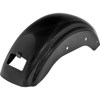 SADDLEMEN Rear Fender - Carbon Fiber/Gloss - FXLR/S/ST CF-818-29-001