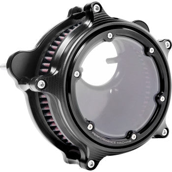 PERFORMANCE MACHINE (PM) Vision Air Cleaner Kit - Black Ops™ 0206-2166-SMB
