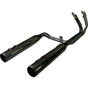 KHROME WERKS 2-into-2 Dominator Exhaust System with 4-1/2" Mufflers - Eclipse® with Race Tip - M8 2024 201130