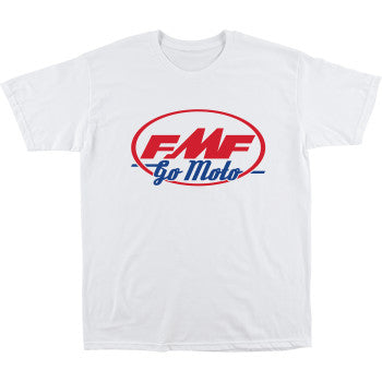 FMF Go Moto T-Shirt - White - Small FA25118900WHTSM