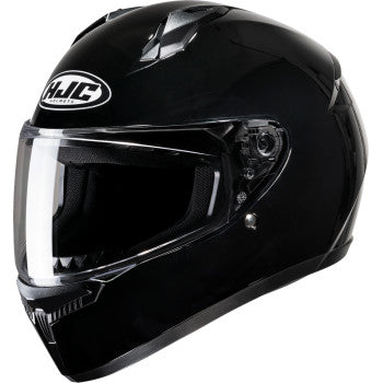 HJC C10 Helmet - Solid - Black - Large FP54NUS6XBKV