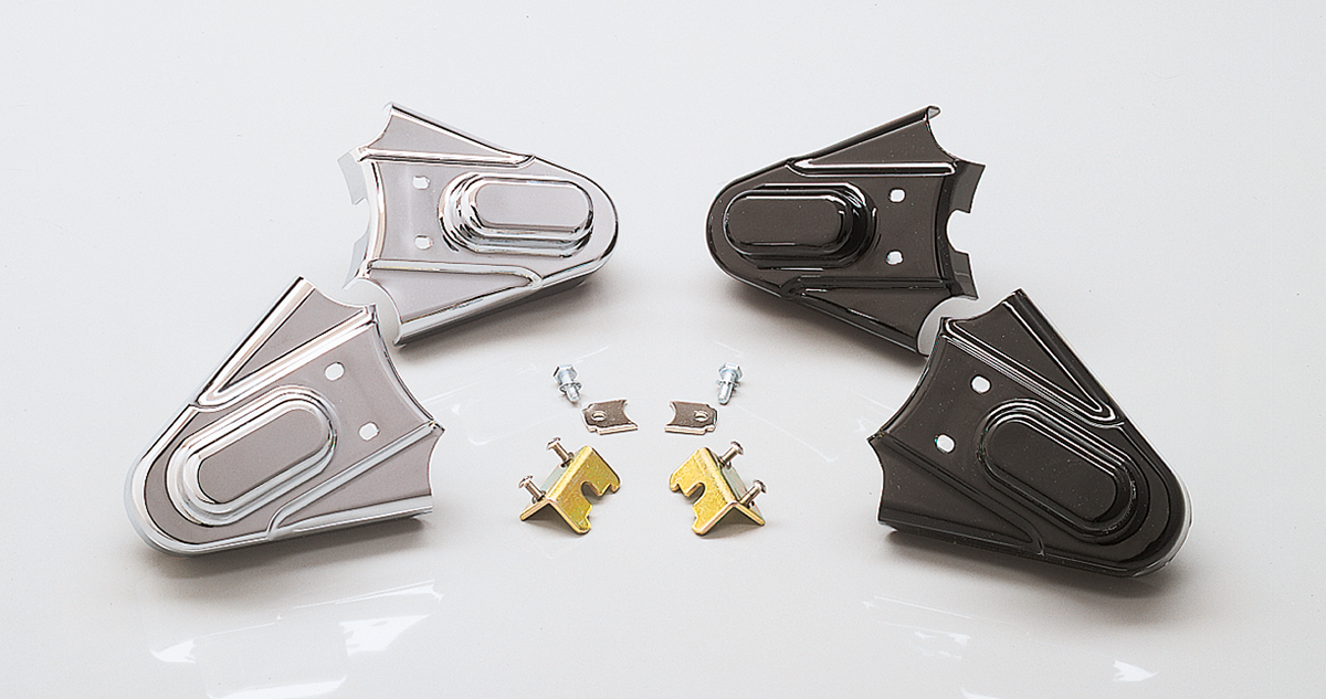 KURYAKYN Phantom Covers without Rear LED Accent Lights - Chrome - '86-'07 Softail 8200
