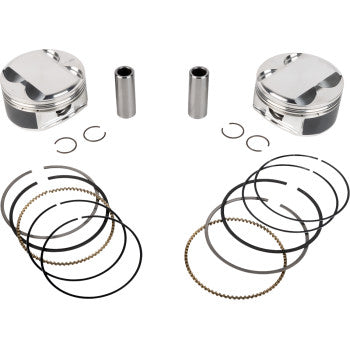 JE PISTONS Piston Kit - 4.020" Bore - 4.500" Stroke - 12.0:1 CR - 114" M8 398759