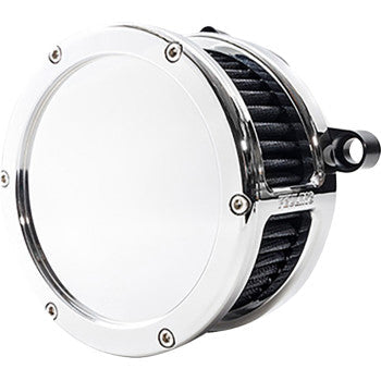 FEULING OIL PUMP CORP. BA Air Cleaner Kit - Chrome with Black Filter - M8 5577