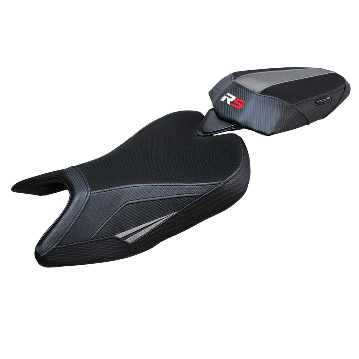 Tappezzeria Italia Aprilia RS 457 2023-2025 Seat Cover Comfort in Grey and Black