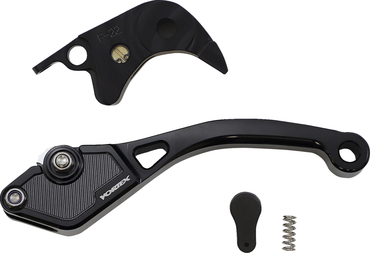 VORTEX Race Short Brake Lever 2.0 - Black LVB162
