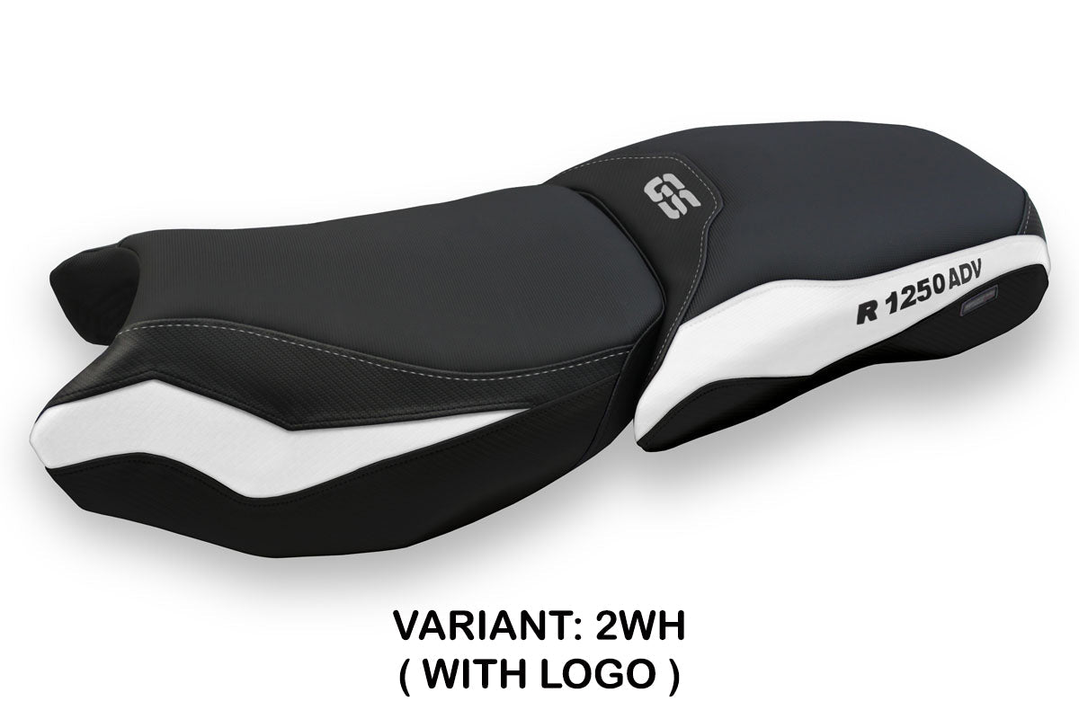 Tappezzeria Italia BMW R1250GS Adventure 2019-2024 Seat Cover in Black and White
