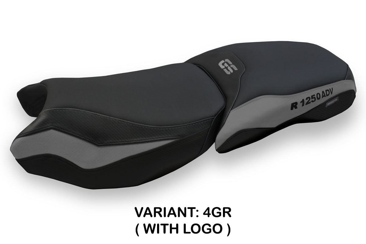Tappezzeria Italia BMW R1250GS Adventure 2019-2024 Seat Cover in Grey and Black