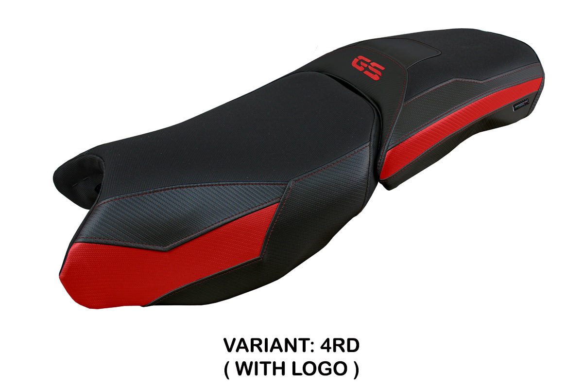 Tappezzeria Italia BMW R1250GS Adventure 2019-2024 Seat Cover in Red and Black