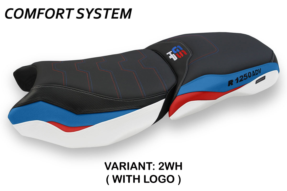Tappezzeria Italia BMW R1250GS Adventure 2019-2024 Seat Cover Comfort in White HP SE