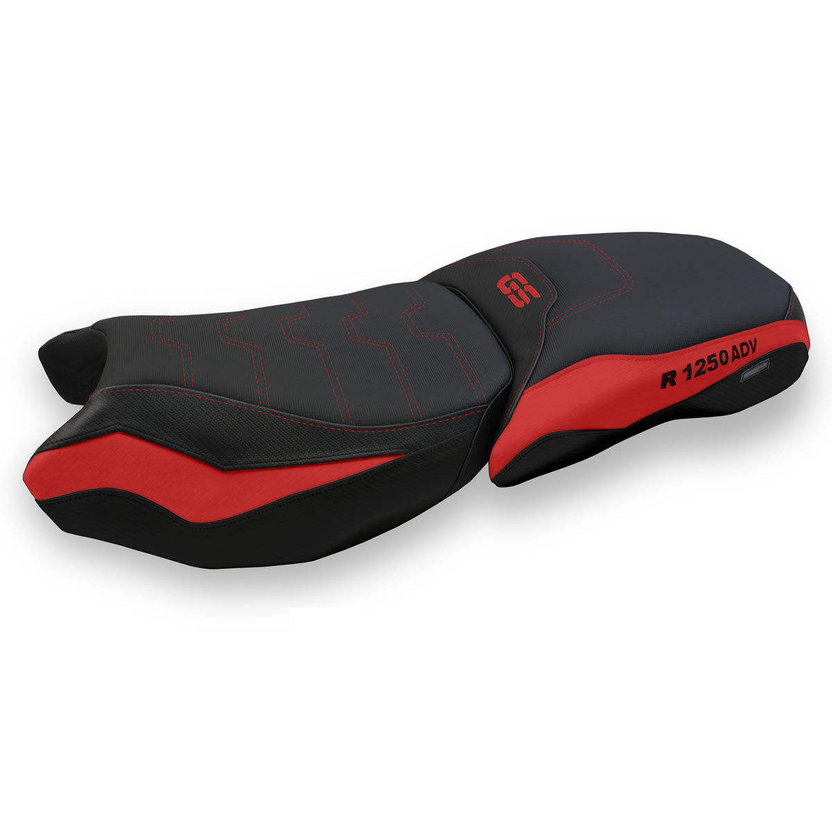 Tappezzeria Italia BMW R1250GS Adventure 2019-2024 Seat Cover Comfort in Red and Black