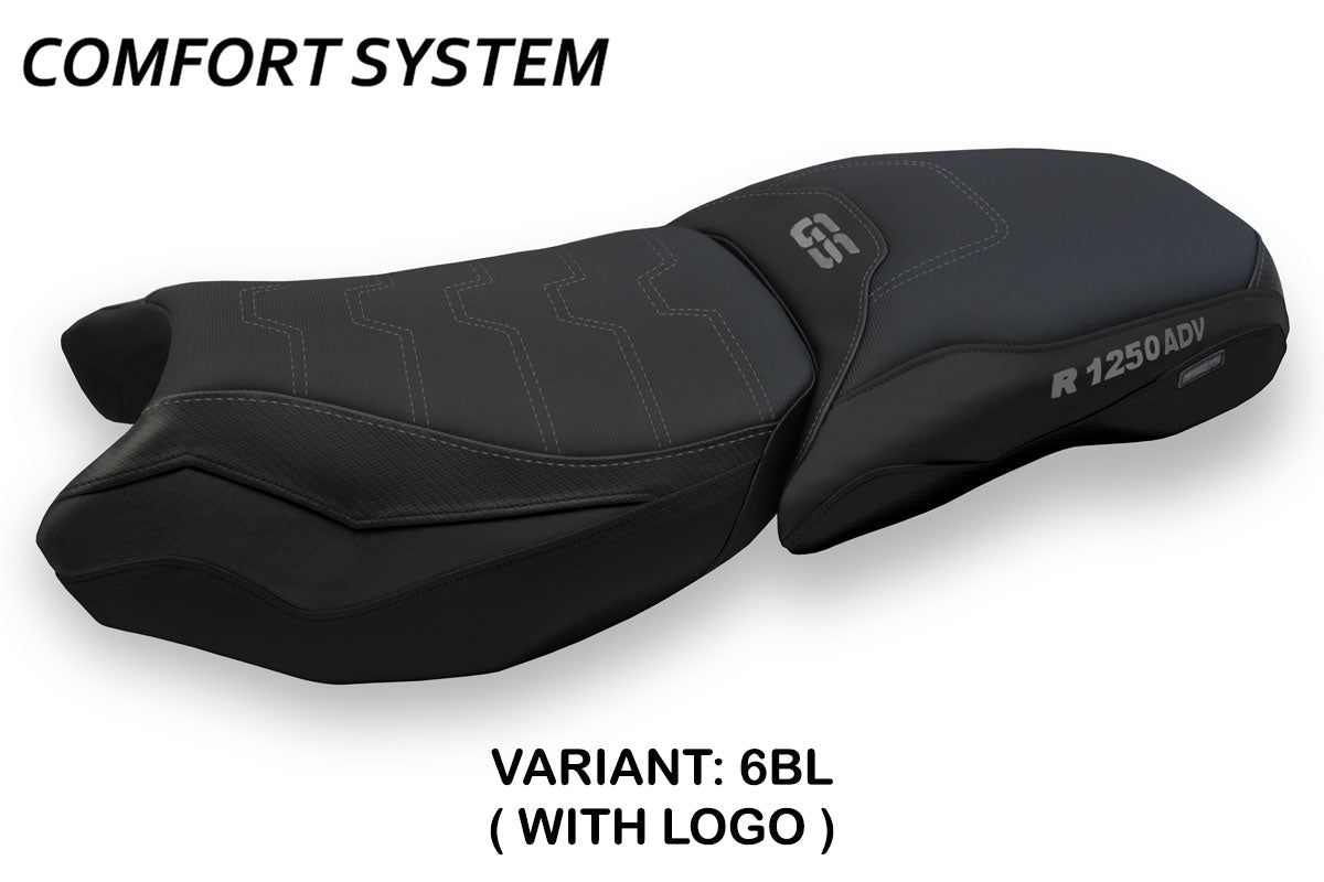 Tappezzeria Italia BMW R1250GS Adventure 2019-2024 Seat Cover Comfort in Black