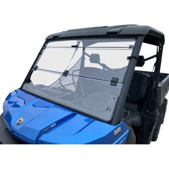 MOOSE OFFROAD Full Folding Windshield - Deluxe - Defender V000344-12200M