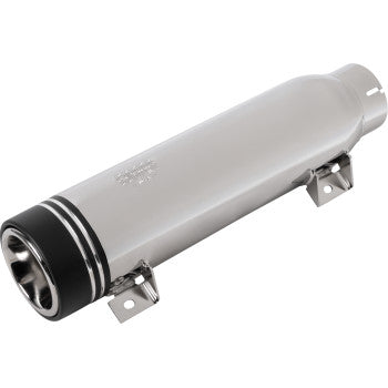 COBRA Muffler Short Dual Grove Tip Chrome 6522