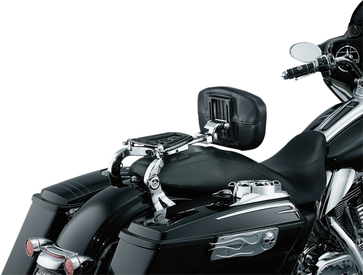 KURYAKYN Driver's/Passengers Backrest - Chrome 1660